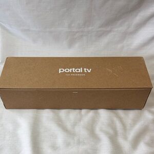 Facebook Portal TV Smart Video Calling Alexa LW94NS Black Brand New Open Box